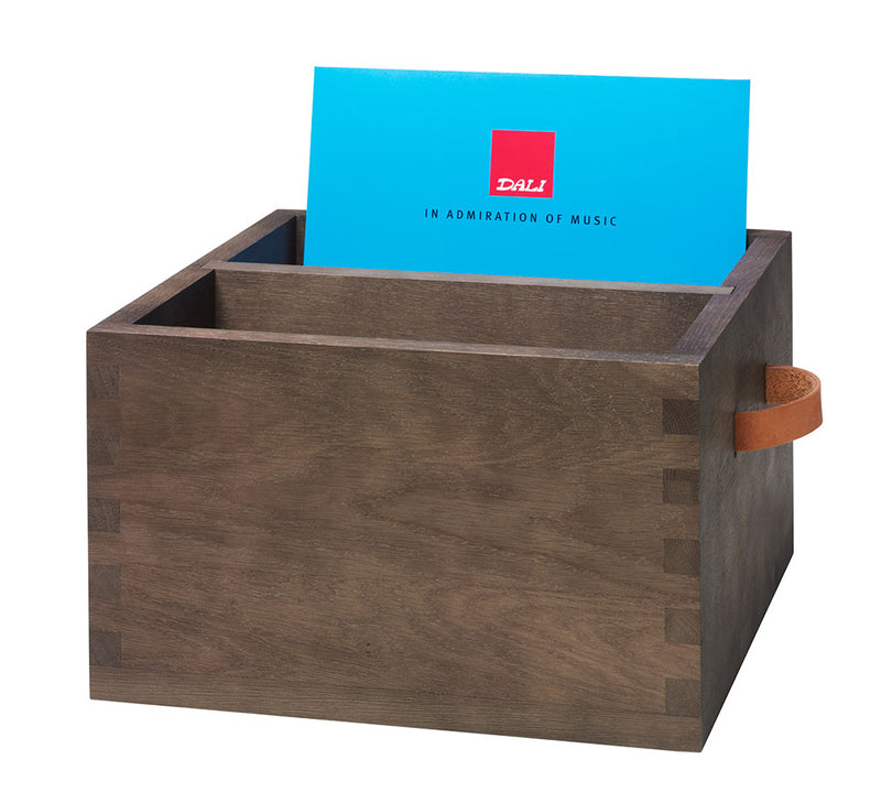 Record Crate | Solid Oak